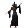thumbnail image 6 of Joyfy Women's Classic Witch Halloween Costume-M size 2026, Witch Costume Set with Witch Dress & Hat Accessories for Halloween Cosplay Party, 6 of 6