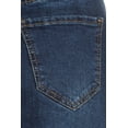 thumbnail image 5 of Fashion2Love Women’s Plus/Junior size Mid Rise A-Line Long Jeans Maxi Denim Skirt, 5 of 8