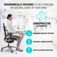 thumbnail image 2 of Lumbar Support for Office Chair & Car Back Support for Lower Back Pain Relief, Healthy Posture, and Improved Productivity - Includes Desk Chair Back Support and Car Lumbar Support for Driving, 2 of 3