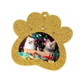 thumbnail image 4 of Christmas Photo Frame Ornament Xmas Decor Small Christmas Tree Decoration Mini Hanging Picture Frame for Party Fireplace Gift Yellow, 4 of 7