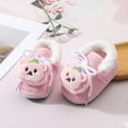 thumbnail image 5 of Dakaela 3M-12M Baby Cotton Shoes Cute Bear Warm Soft Winter First Walking Shoes Indoor Outdoor House Booties, 5 of 7