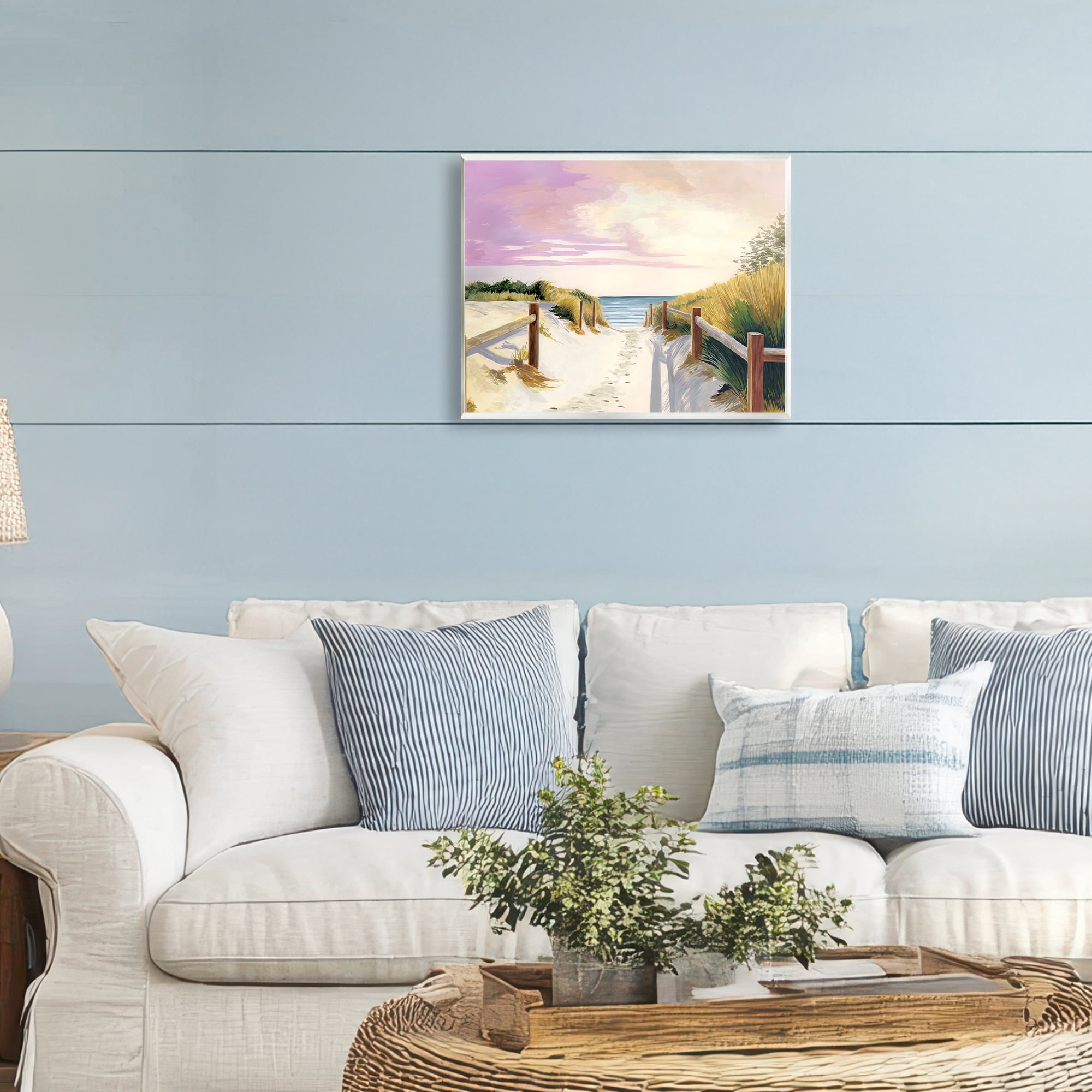 Cottesloe Beach Pathway Wall Plaque Art, design by Courtney Haley