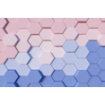 thumbnail image 3 of Papel de pared beibehang Papel tapiz de escritorio de recepción de bar de Internet con tecnología de metal hexagonal geométrico moderno personalizado, 3 of 5