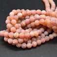 thumbnail image 5 of K-KED Red Crackle Agate FROSTED Matte Gemstone Round Beads - 6mm 8mm 10mm 12mm-6 mm, 5 of 6