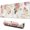 Pioneer Flower Floral-2, variant on Long Mouse Pads for Desk,Pioneer Flower Floral Print Pattern Desk Mats on Top Of Desks, Desk Mouse Pad Extra Large with 3mm Non-Slip Base and Stitched Edge for Gaming,Office,Work,Home 31.5"x11.8"