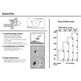 thumbnail image 3 of Berta 3/4" Overlay 105 Degree Face Frame Cabinet Hinges (4 Pack), 3 of 6