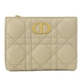 thumbnail image 1 of Pre-Owned Christian Dior Caro Dahlia Wallet Bi-fold wallet Leather Women's CHRISTIAN... (Good), 1 of 11