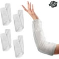 thumbnail image 1 of Safe-T Wear 18" White Poly Sleeves (.75 Mil)-100 Pieces/Box, 1 of 2