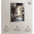thumbnail image 2 of Elegant Flower Storefront Canvas Fashion Designer Wall Art by Art Remedy, Gallery Wrapped, 30" x 45", 2 of 7