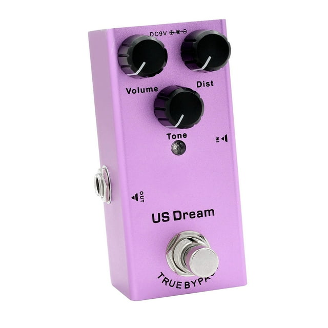 Guitar Effect Pedal Full Metal Shell with a LED Indicator Mini True Bypass Effects Pedals 10 Types for Electric Guitars