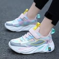thumbnail image 2 of CPNG Girls Sneakers Leisure Non Slip Soft Sole Sports Shoes Spring and Autumn Breathable Lightweight Casual Running Athletic Shoes, 2 of 5