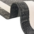 thumbnail image 7 of Unique Loom Del Mar Collection Area Rug - Maria (2' 7" x 10' Runner Black/Ivory), 7 of 7