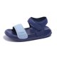 thumbnail image 2 of Toes Abiertos Zapatos Planos Sandalias para Verano Sin Deslizamiento Suela (27) Azul, 2 of 8