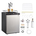 thumbnail image 1 of VEVOR Beer Kegerator with CO2 Tank Triple-Tap Beer Dispenser 162L Refrigerator, 1 of 9