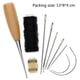 thumbnail image 5 of 1 Set Sewing Needle Awl Leather Craft Sewing Accessories Stitching Awl Sewing Leathercraft Shoe Repair Tools Supplies, 5 of 5