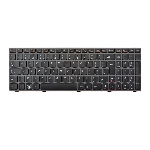 Teclado incorporado Injueey PS/2 para Lenovo Ideapad G580 G585 G580A G585A Z580 V580 Z585