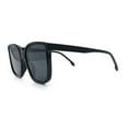 thumbnail image 6 of Interchangeable Lens Oversized Horn Rim Plastic Fashion Sunglasses Black + Cat. 2 Driving Lenses, 6 of 7