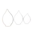 thumbnail image 1 of VONKY 3pcs set Calla Lily Stainless Steel Cookie Cutter Cake Sugar Paste Mould Tool, 1 of 1