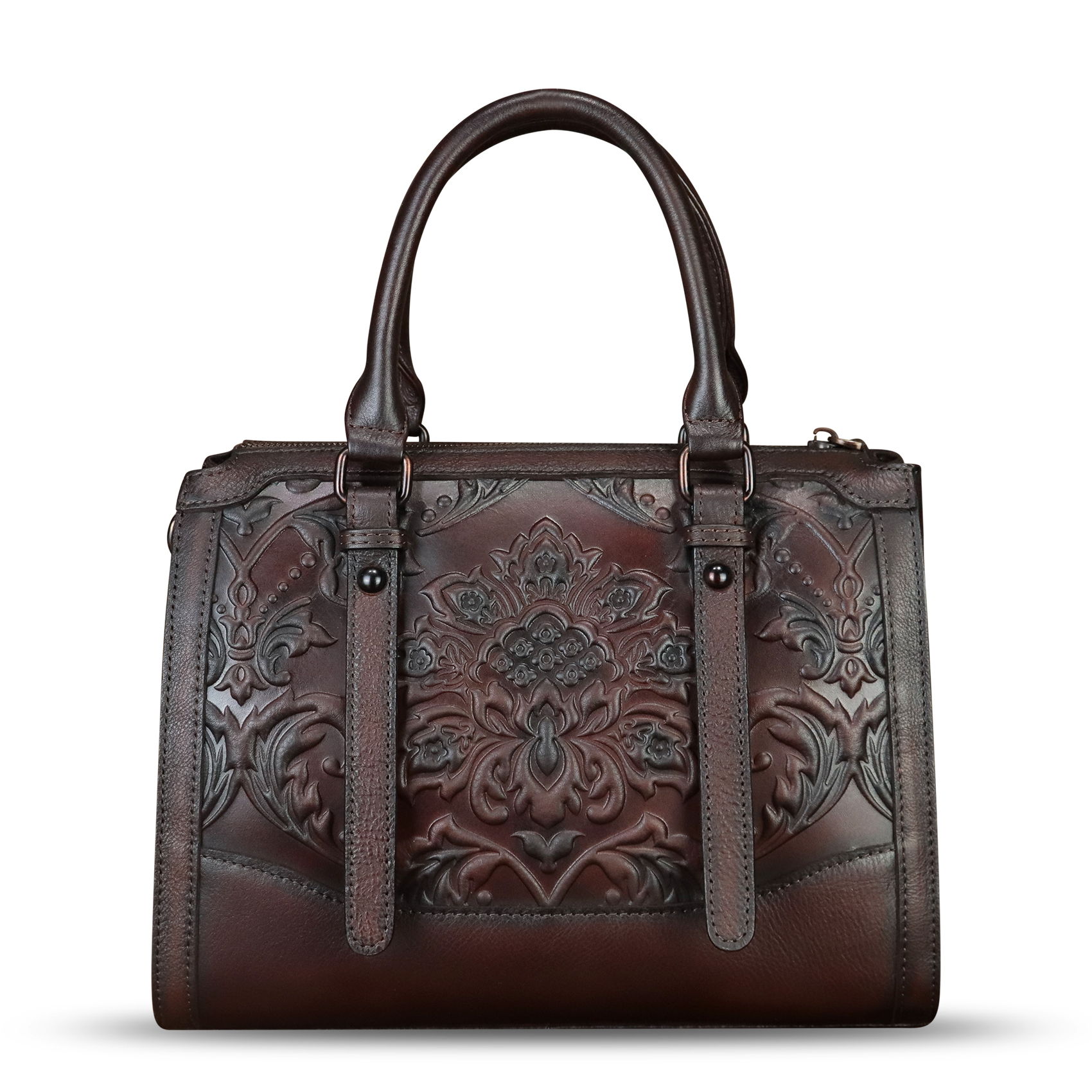 Genuine Leather Purse and Handbag for Women Retro Leather Crossbody Shoulder Bag