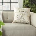 thumbnail image 4 of Nourison Luminescence Ivory Decorative Throw Pillow , 18" x 18", 4 of 5