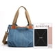 thumbnail image 3 of Bolso bandolera vintage de moda para mujer, bolso de mano de gran capacidad, bolso de lona sencillo y combinable para mujer, 3 of 6