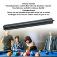 thumbnail image 3 of Rallonge de Queue de Piscine en Fibre de Carbone avec Pare-Chocs pour Billard Extérieur Noir, 3 of 7