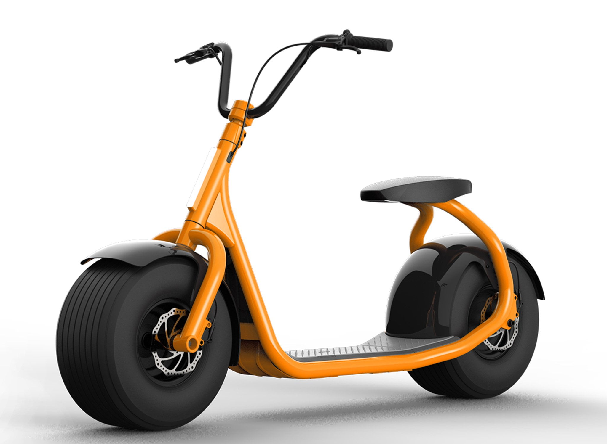 EWheels EW36 3Wheel Electric Senior Mobility Scooter Orange