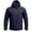 Blue, variant on Men’s Soft Shell Tactical Jacket Hooded Fleece Lined Waterproof Coat Windproof Outdoor Hiking Winter Fall Mens Jackets Black XXL