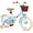 A-Blue, variant on ACEGER 16 Inch Girls Bike with Basket, Purple, Training Wheels, Ages 4-8
