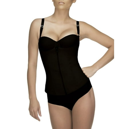 

Vedette Felice Firm Compression Classic Corset with Zipper 400-Black-2XL