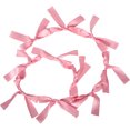 thumbnail image 1 of unbranded Guirnalda Decorativa De Lazos Rosas Para Eventos Y Fiestas Con Y Reutilizable, 1 of 7
