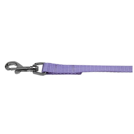 Nylon Dog Lead Leash Bright and Plain Basic Colors -Choose 6 Sizes And 16 Colors (Lavender,Small - 3/8in by