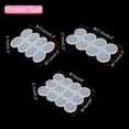 thumbnail image 2 of Kit de Moldes de Silicona para Colgantes de Llaveros de Resina de Forma Mixta de 3 Pcs Uxcell, Blanco, 2 of 6