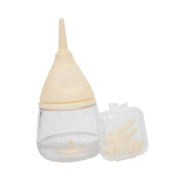 Kit de alimentación con biberón para gatitos Salvador Amarillo 35 ml