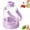 Purple, variant on Clearance Under $5.54! 1Pc Portable Ice Maker Cup with Detachable Lid (Silicone, 15x9.4cm, Green)