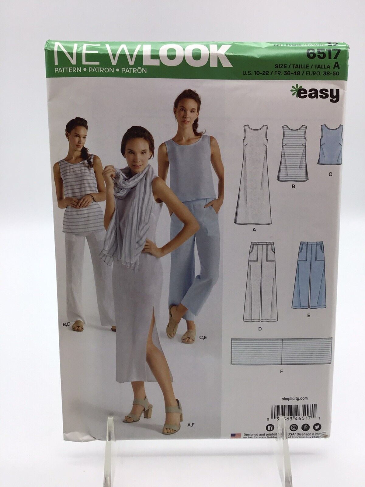 Gevestigde theorie reptielen Penetratie Simplicity New Look Miss Sportswear Pattern, 1 Each - Walmart.com