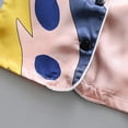thumbnail image 4 of Generic Toddler Pajamas Outfits Baby Girls Boys Pajamas Set Kids Summer Pyjamas Kids Toddler Boys Girls Silk Satin Tops Sleepwear Print Pajamas Sleepwear T Shirt Shorts Clothes Set, 4 of 9