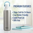 thumbnail image 6 of Brita Stainless Steel Premium Filtering Water Bottle, Stainless, 20 oz., 6 of 8