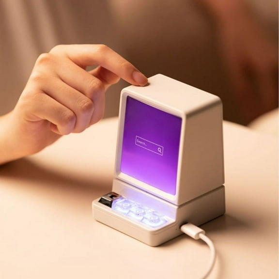 Portable computer-shaped bluetooth speaker, high-fidelity wireless audio, small mini audio, outdoor portable