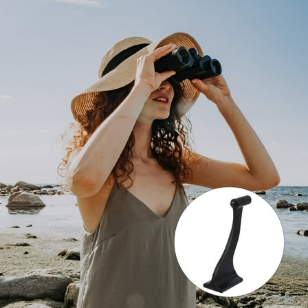 YOSADIER Spotting Scope Phone Adapter 1Pack for Binoculars in Black with 10.6X4.4X2.8in