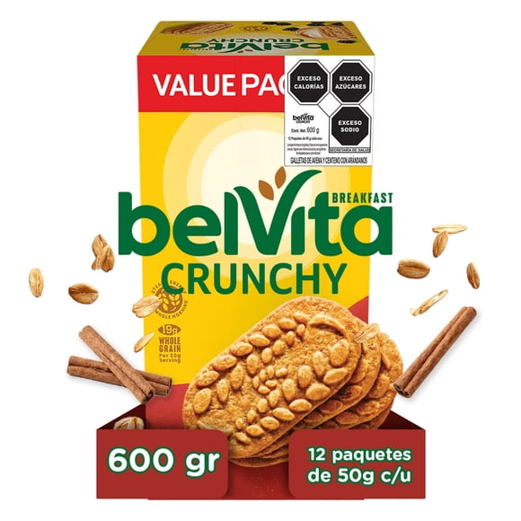 Galleta Belvita Canela 600gr