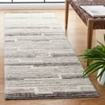 thumbnail image 2 of SAFAVIEH Casablanca Jermaine Geometric Runner Rug, Ivory/Grey, 2'3" x 8', 2 of 8