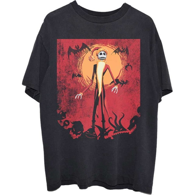 The Nightmare Before Christmas T-Shirt Unisexe Jack Orange Soleil