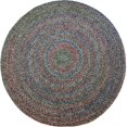 thumbnail image 1 of Rhody Rug SO85R048X048 Sophia 4 ft. Multicolor Indoor-Outdoor Round Braided Rug, Graphite Gray, 1 of 1