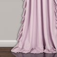 thumbnail image 4 of Lush Decor Reyna Lilac Window Panel Curtain Set for Living, Dining Room, Bedroom (Pair)), 84” x 54”,, 4 of 16