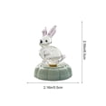 thumbnail image 3 of Yusimy Creative Spinning Ornament Cute Rotating Fashion Home Decorative Ornament Glass Craft, 3 of 6