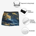 thumbnail image 3 of Naloa Golden Fantasy Landscape Mens Underwear - Boxers for Men, Mens Boxer Briefs, Classic Briefs for Men-X-Large, 3 of 5