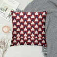 thumbnail image 2 of GOSMITH  Throw Pillow Covers Decorative Cushion Case, Independence Day Flag Day Flag Five-Pointed Star Pillow Covers for Living Room Bedroom Decor,Square Couch/Sofa/Bed Pillow Cases, 2 of 5