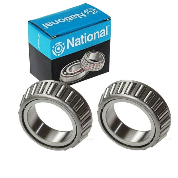 2 pc National Rear Axle Differential Bearings compatible with Ford Mustang 1979-2010
