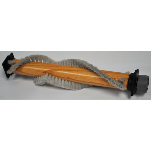 Oreck Gray Antimicrobial Bristle Wood Roll Brush With Ball Bearing